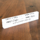 Search for funny name plates Typography