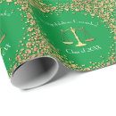 Search for green party wrapping paper elegant