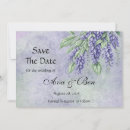 Search for wisteria wedding save the dates Green