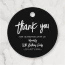 Search for party favor tags Black