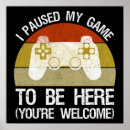 Search for video game posters Funny