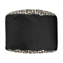 Search for leopard poufs Gold