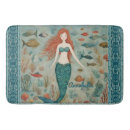 Search for mermaid bath mats Watercolor