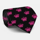 Search for hot pink and black ties Pattern