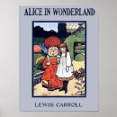 Search for alice in wonderland posters Lewis carroll