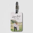 Search for luggage tag save the dates Rustic