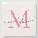 Search for pink coasters Initial