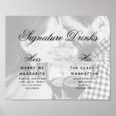 Search for bride and groom signature drinks Calligraphy