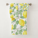 Search for lemon bath towels Yellow