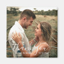 Search for thank you wedding magnets Modern