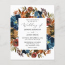Search for burgundy and orange wedding invitations Modern
