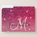 Search for red glitter folders Sparkle