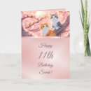Search for 11th birthday cards Cat