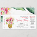 Search for boarding pass birthday invitations Tropical