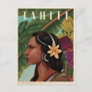 Search for tahiti postcards Palm tree