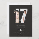 Search for 17th for boy birthday invitations Modern