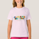 Search for positive message kids tshirts Girl