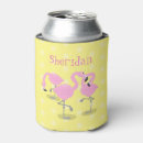 Search for pink flamingo can coolers Funny