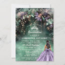 Search for lavender and gold quinceanera invitations Daughter