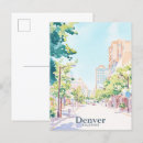 Search for denver postcards Illustration