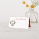 Search for holiday place cards Evergreen