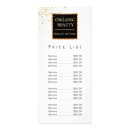Search for beauty salon rack cards Blush pink