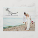 Search for beach wedding announcement cards Tropical