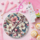 Search for cherry blossom paper plates Oriental