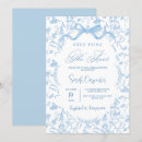 Search for toile bridal shower invitations Vintage