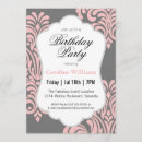 Search for shades of pink invitations Feminine