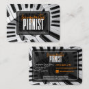 Search for pianist business cards Concert