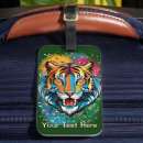 Search for tiger luggage tags Nature