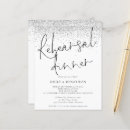 Search for silver glitter invitations Budget