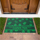 Search for peace sign doormats Green