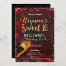 Search for hollywood sweet 16 invitations Sixteen