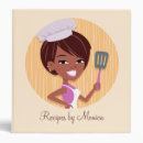 Search for large recipe binders For her