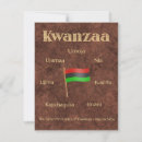 Search for kwanzaa cards Red black green