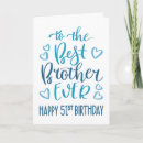 Search for 51st birthday cards For him