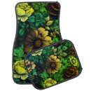 Search for bright colors car floor mats Flowers