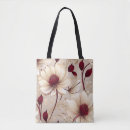 Search for burgundy tote bags Flowers