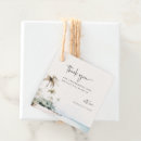 Search for beach wedding favor tags Tropical