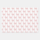 Search for pink bow wrapping paper Sweet