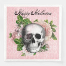 Search for victorian gothic napkins Skull