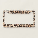 Search for leopard license plate frames Africa