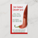 Search for chili business cards Chilli