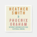 Search for fun cocktail wedding napkins Retro