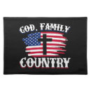 Search for christian placemats Cross