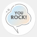 Search for you rock stickers Text