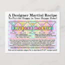 Search for recipe postcards Martini