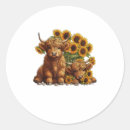 Search for scottish highland cow stickers Farm animal